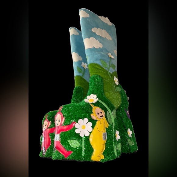 Teletubbies Platform Boots - Picture 2 of 8